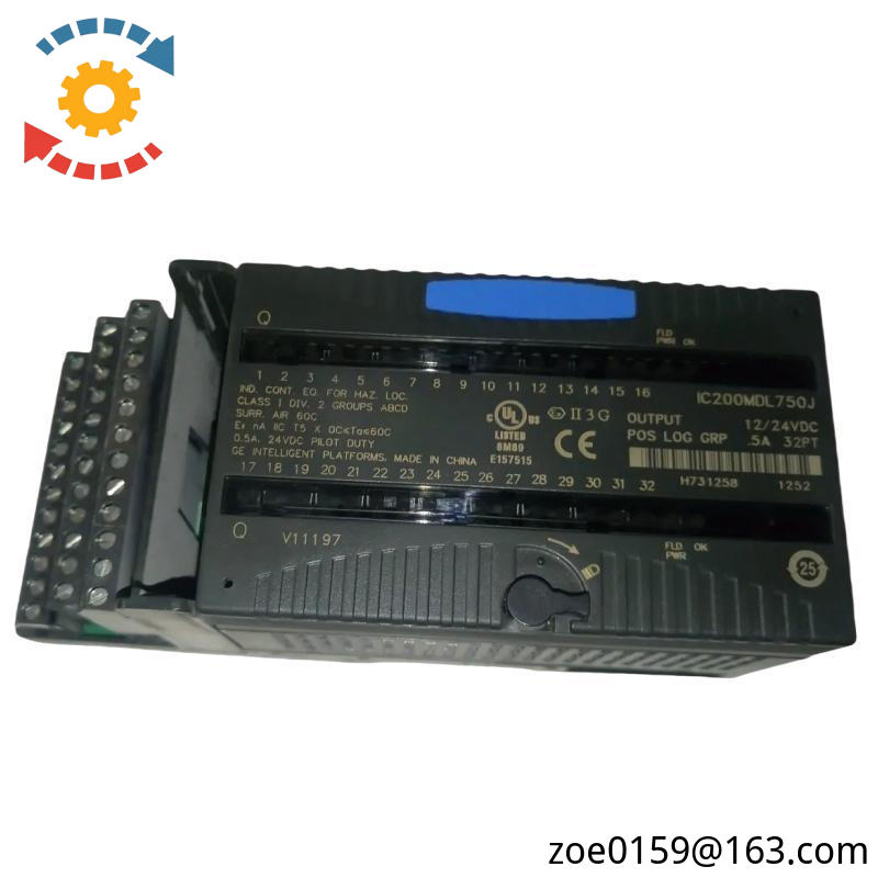 GE IC200MDL750J VersaMax output module