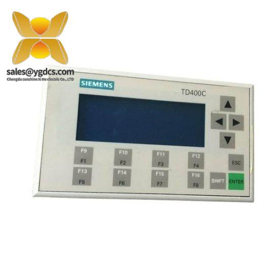 SIEMENS 6AV6640-0AA00-0AX0  SIEMENS SIMATIC  TD400C Operator Panel