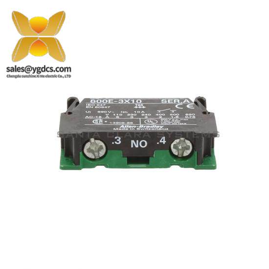 PLC 800E-3X10 Contact Block