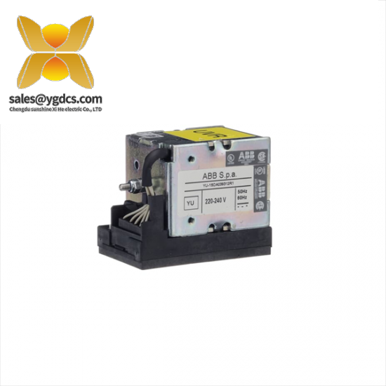 ABB ABB 1SDA038312R1 UNDERVOLTAGE RELEASE SUPPLY VOLTAGE