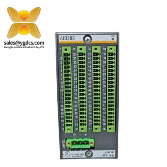 BACHMANN AI0288  Analog Input/ Output Modules  Bachmann