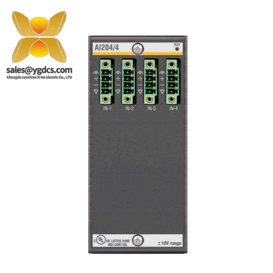 BACHMANN AI2044  Analog Input Module  Bachmann