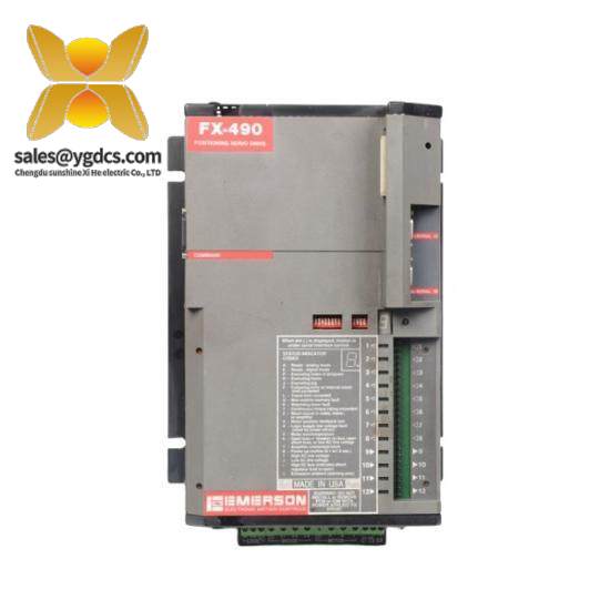 EMERSON Emerson DeltaV FX490 Servo Driver