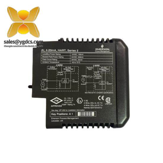 EMERSON Emerson VE4003S2B2 DeltaV Analog Input Module