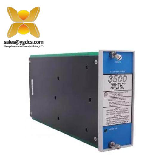 BENTLY GE/Bently Nevada 3500/15 106M1079-01A  Power Supply