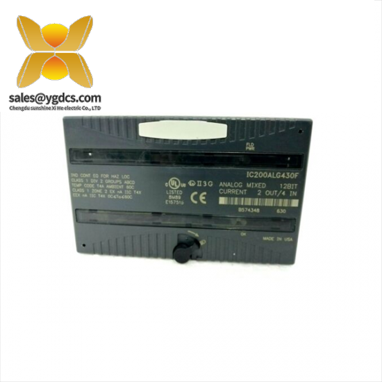 GE GE FANUC IC200ALG230F Analog Input Module