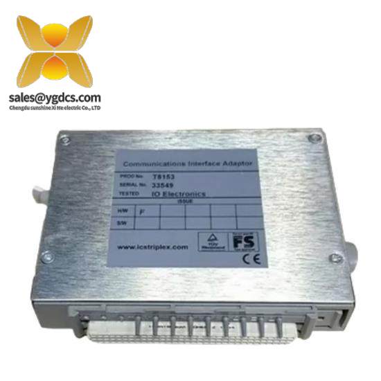 ICS TRIPLEX ICS Triplex Trusted T8153