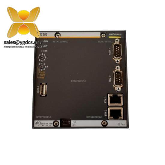 BACHMANN MC205  Processor Module  Bachmann