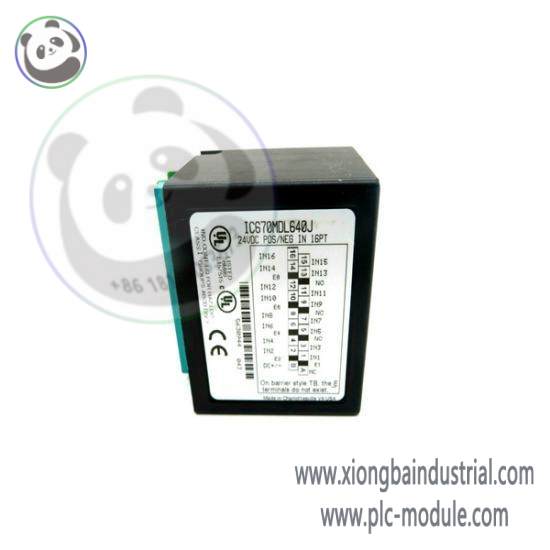GE IC670MDL640