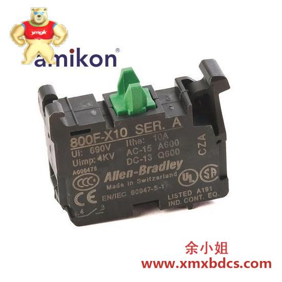 PLC 800F-X10 Contact Block
