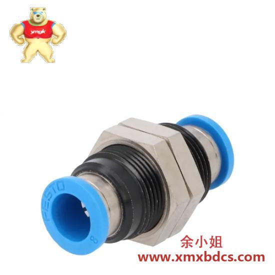 Others FESTO QSS-8 153159  Push-In Bulkhead Connector 8mm NOP
