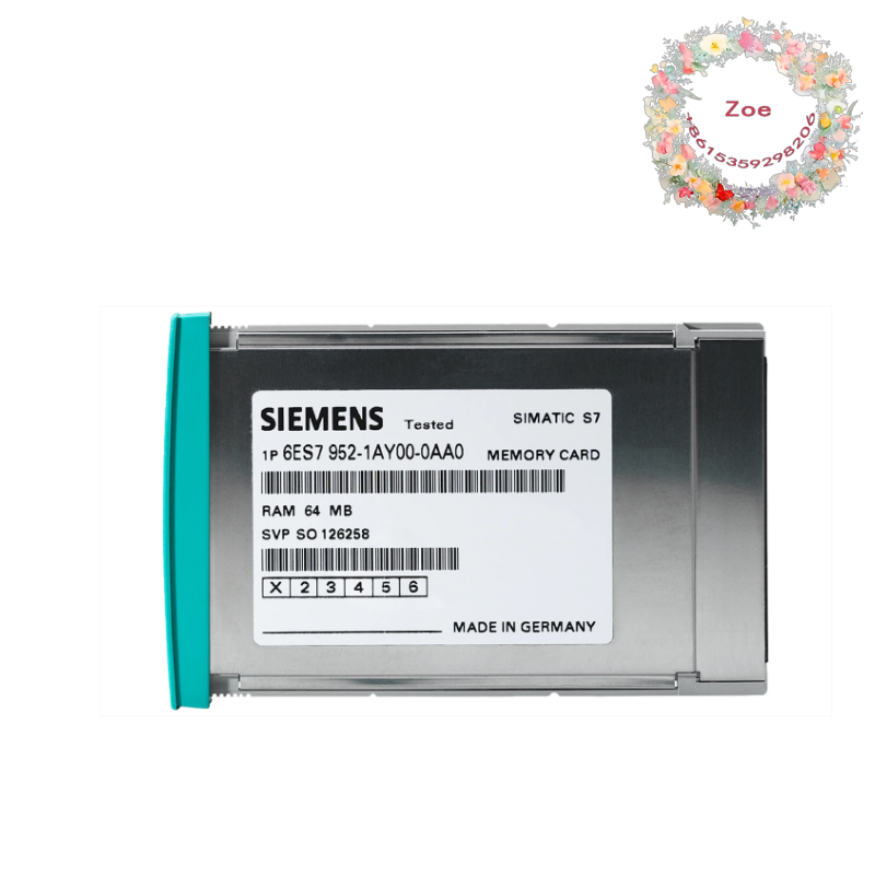 SIEMENS 6ES7952-1AK00-0AA0 RAM Memory Card