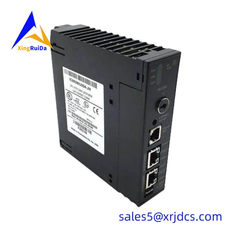 GE IC693NIU004 Ethernet Network Interface Unit - xrdplc.com
