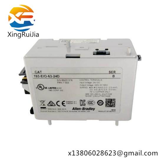 193-EIO-63-24D 193EIO6324D I/O Overload Control Module Relay