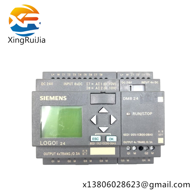 SIEMENS 6ED1 052-1CC00-0BA5 LOGIC MODULE, DISPLAY