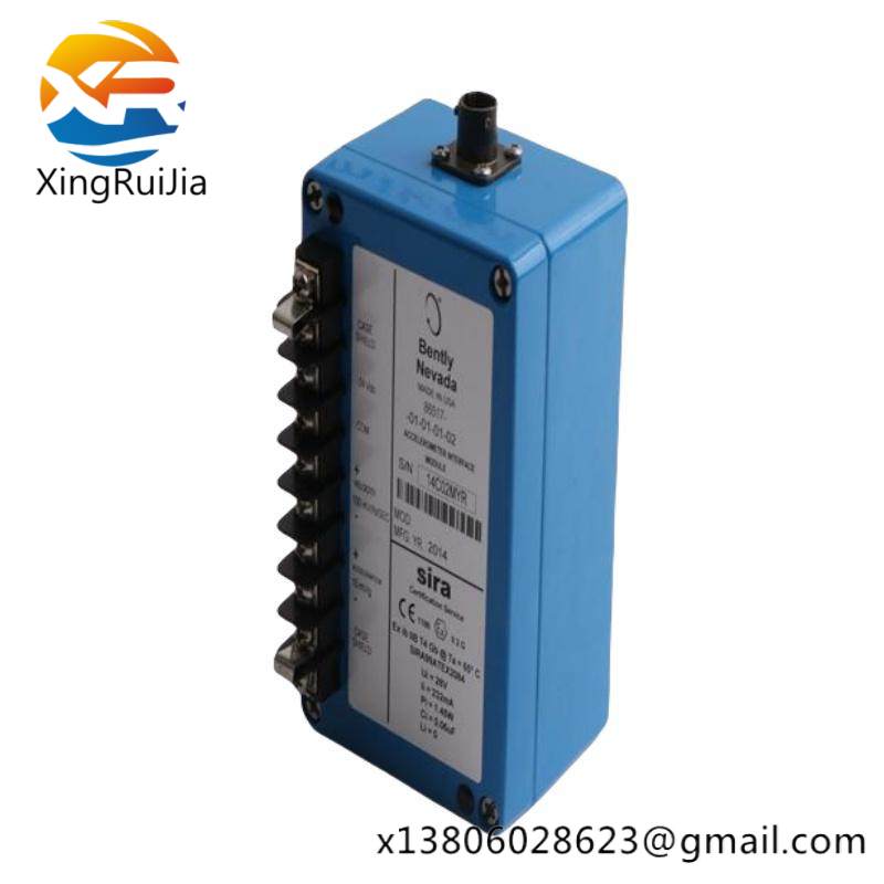 BENTLY NEVADA 86517-01-01-01-02 Accelerometer Interface Module