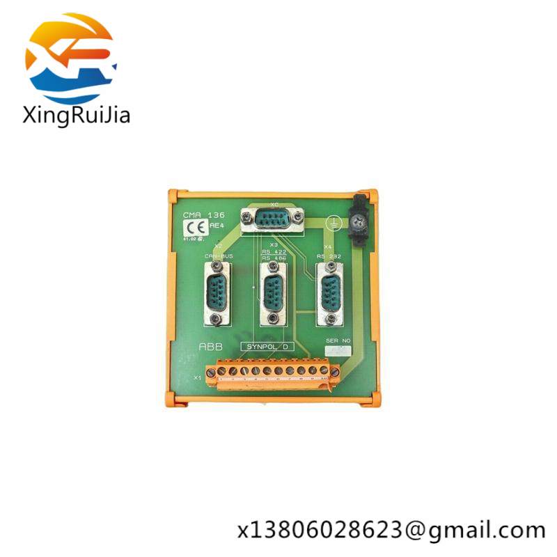 ABB CMA136 3DDE300416 Generator Relay Terminal Board
