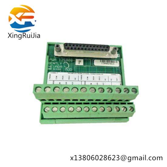 BENTLY NEVADA 125808-02A Terminal Block Board