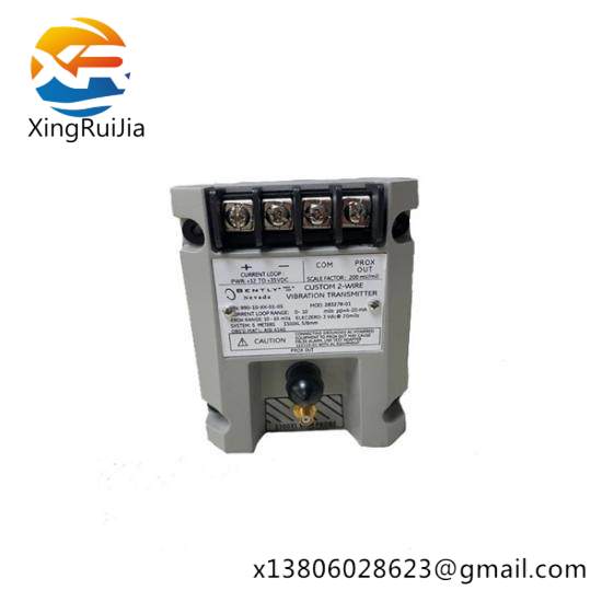 Bently Nevada 990-08-XX-01-00 2-Wire Vibration Transmitter