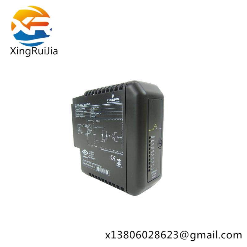 Emerson KJ3001X1-CA1 12P1980X062 DISCRETE INPUT MODULE