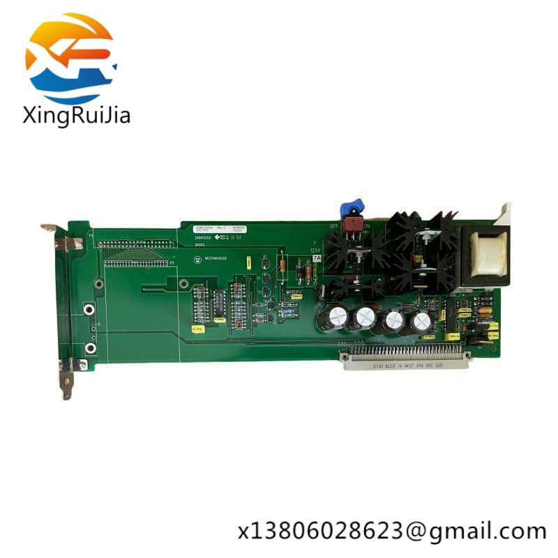 Emerson Ovation 3A99132G02 3PCPS05 W3-DPU-PS Assembly