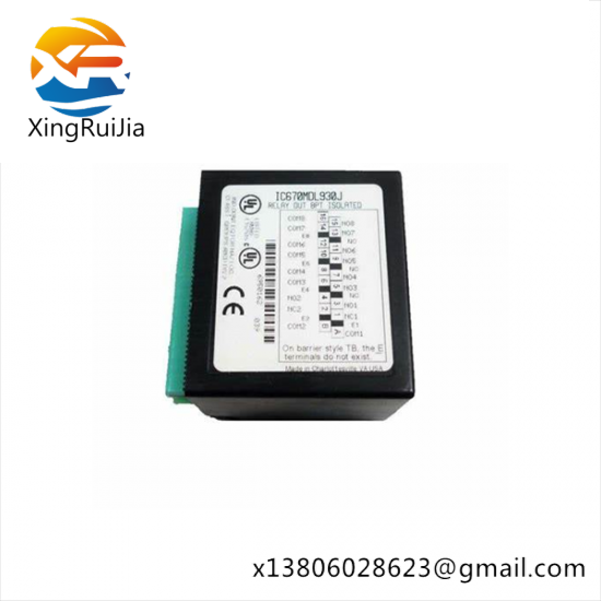 GE FANUC IC670MDL930 relay output module