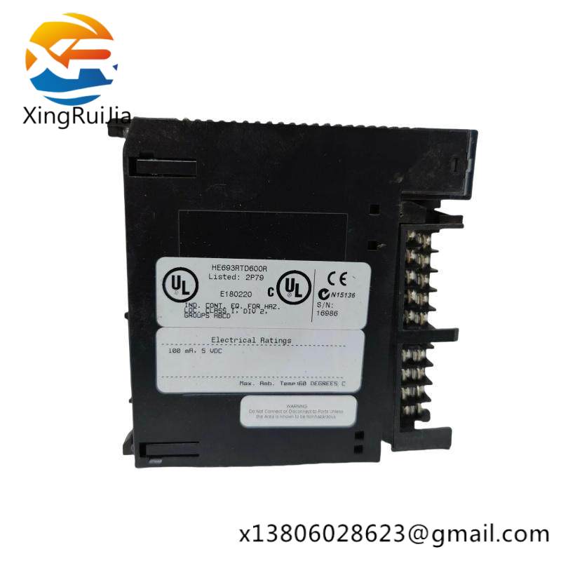 GE HE693RTD600R Input Module