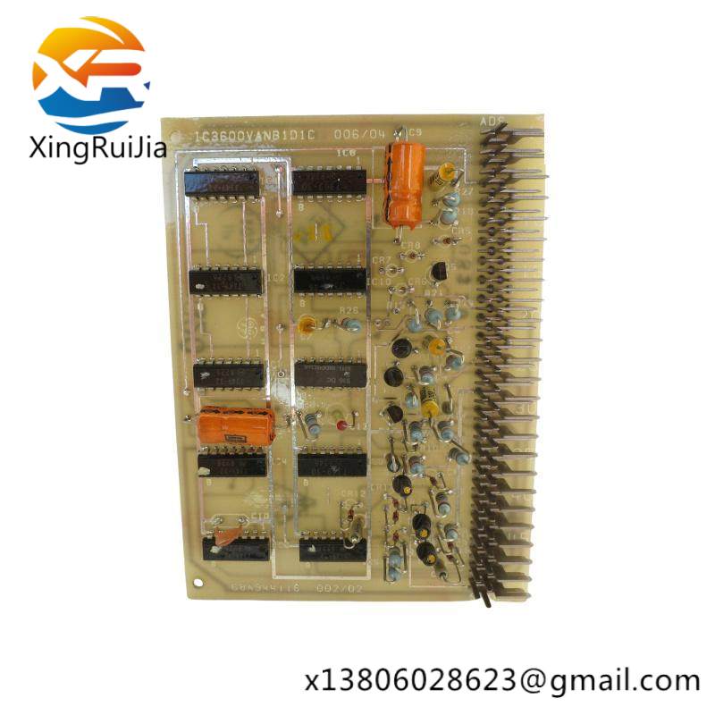 GE IC3600VANB1D1C Control PLC Annunciator Board