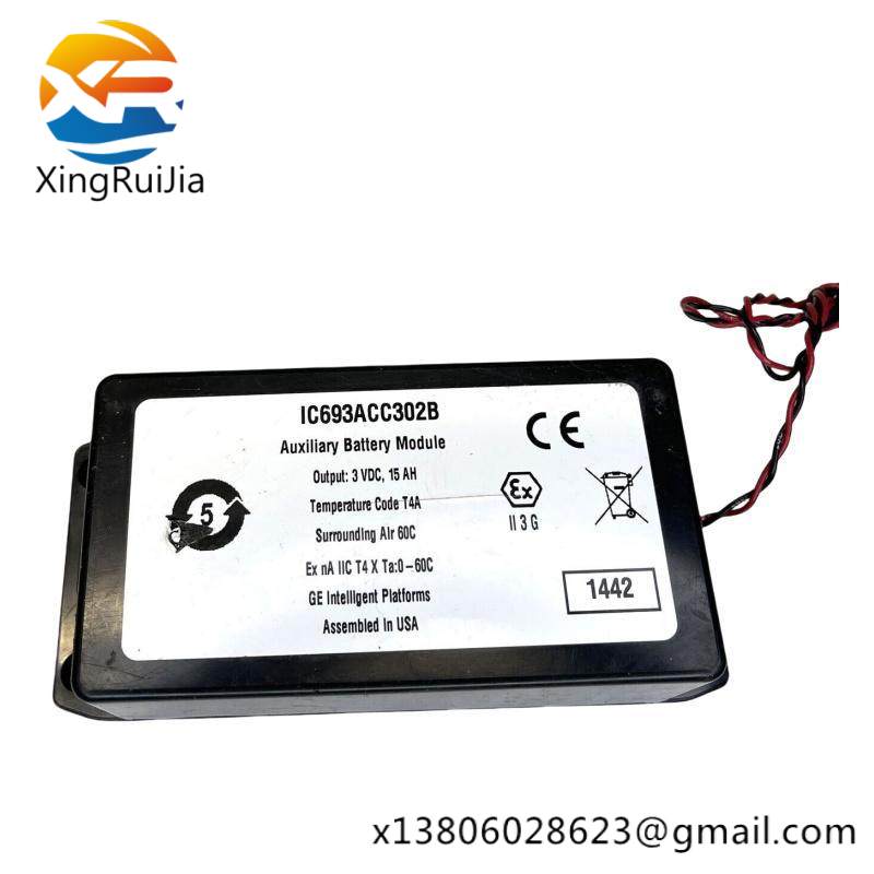 GE IC693ACC302B Auxiliary Smart Battery Module