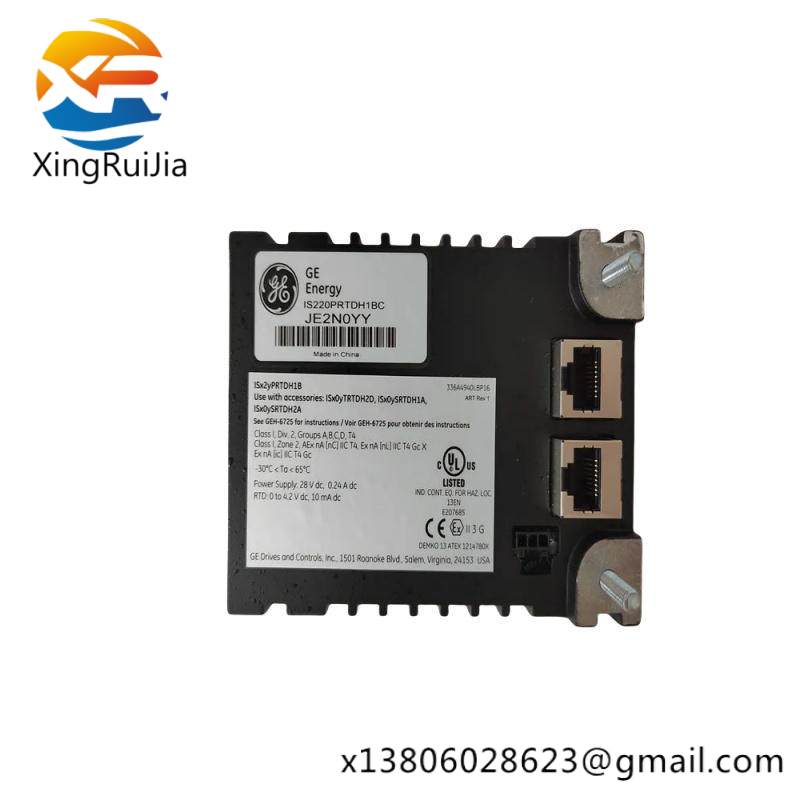GE IS220PRTDH1B RTD I/O module