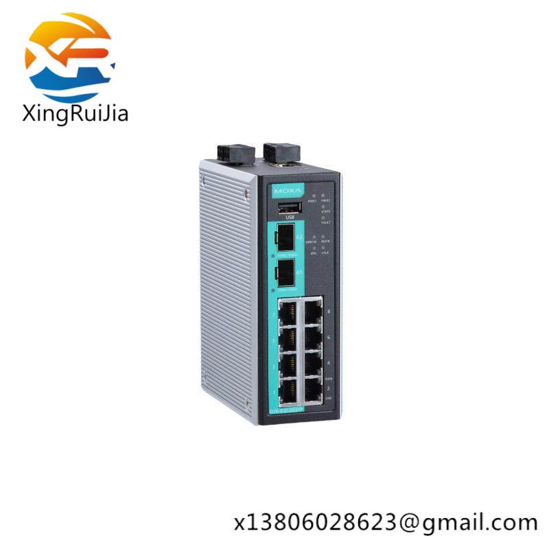 MOXA EDR-810-2GSFP Industrial Secure Router Switch