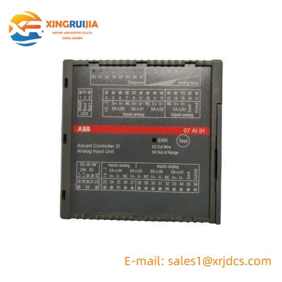 07AI91 WT91 GJR5251600R0202  Analog Input Module  ABB