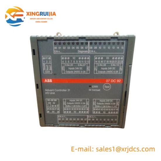 07DC92 GJR5252200R0101  Digital I/O Module  ABB