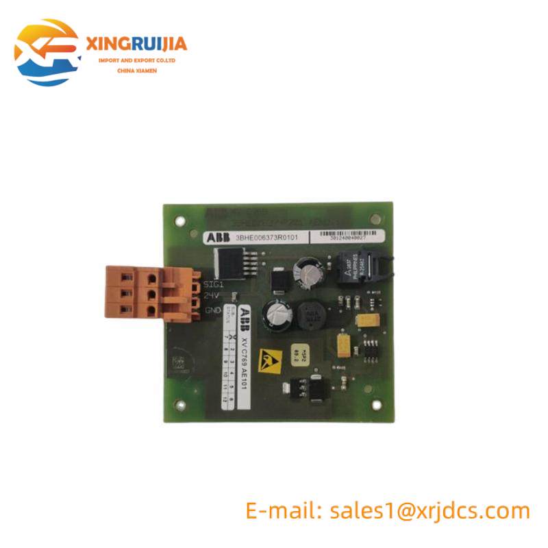 ABB 3BHE006373R0101 ;XVC769AE101 OEI-BOARD