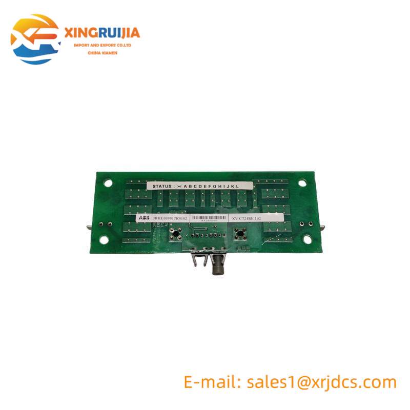 ABB 3BHE009017R0102 ;XVC724BE102 Vlscd-board