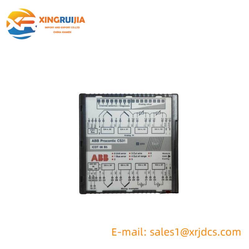 ABB CS31 ICDT08B5 GJR5251600R0101 Anolog Input Module