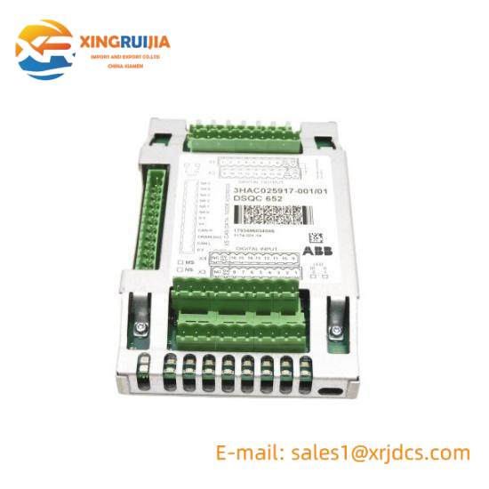 ABB DSQC652 3HAC025917-001/01 I/O Unit