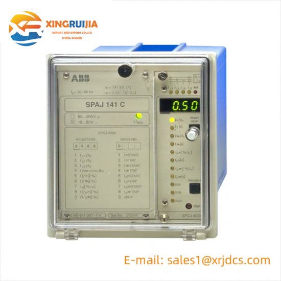 ABB SPAJ 141C RS611007-AA Earth-fault relay