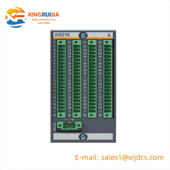 Bachmann AIO216 Universal Analog Input/Output Module