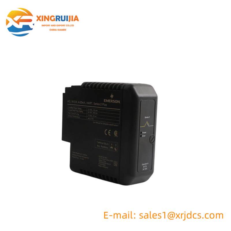 EMERSON KJ3204X1-BA1 12P3275X032 Series 2 Card