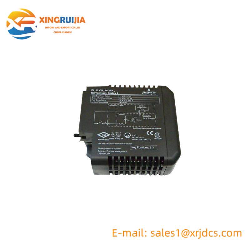 EMERSON KJ3222X1-EA1 12P2533X022 Input Module