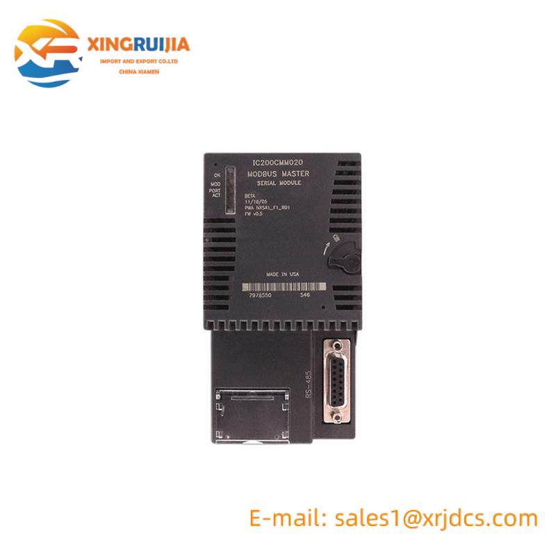 GE IC200CMM020 MODBUS MASTER MODULE