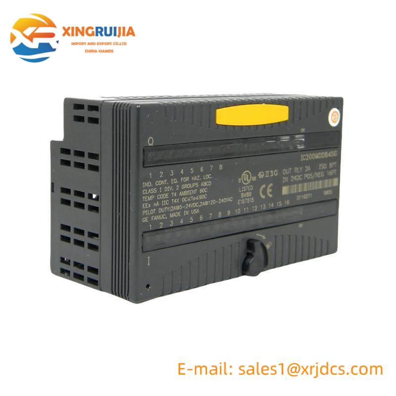 GE Fanuc IC200MDD845 Mixed I/O module