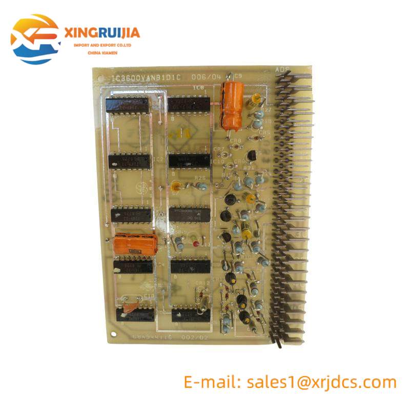 GE IC3600VANB1D1C Control PLC Annunciator Board