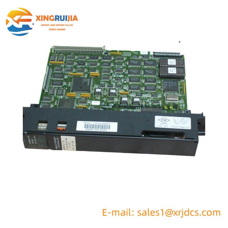 GE Fanuc IC697CMM741 ETHERNET CONTROLLER MODULE