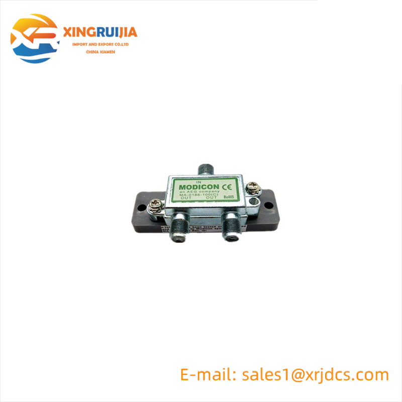 Schneide MODICON MA0186100 coaxial cable splitter