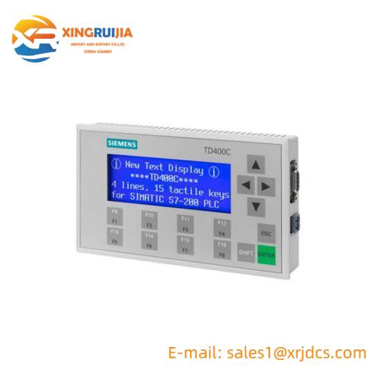 SIEMENS 6AV6 640-0AA00-0AX0 TD400C text display