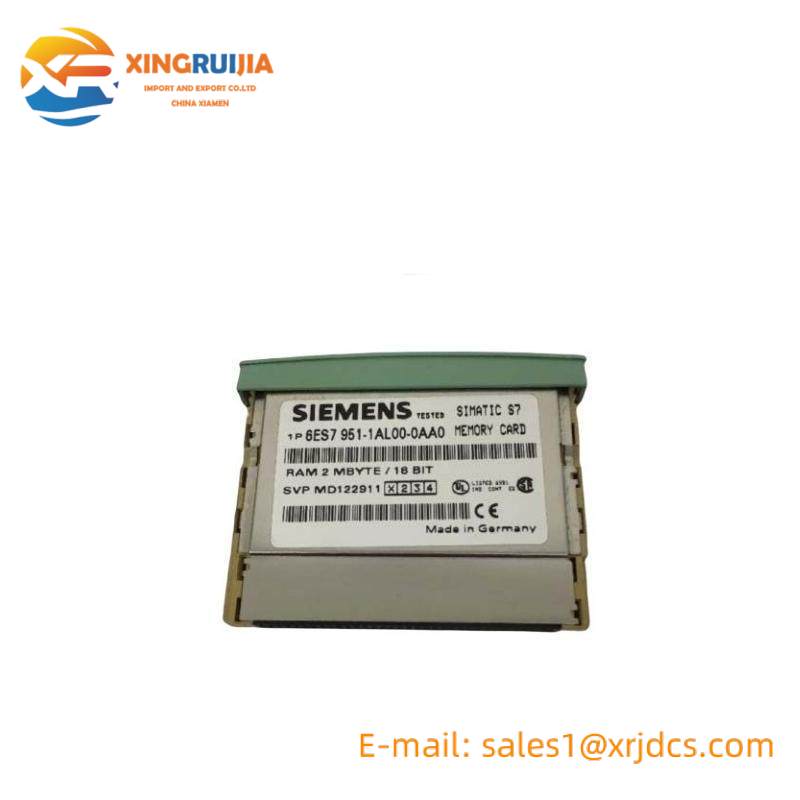 Siemens 6ES7951-1AL00-0AA0 Simatic S7 Ram Memory Card