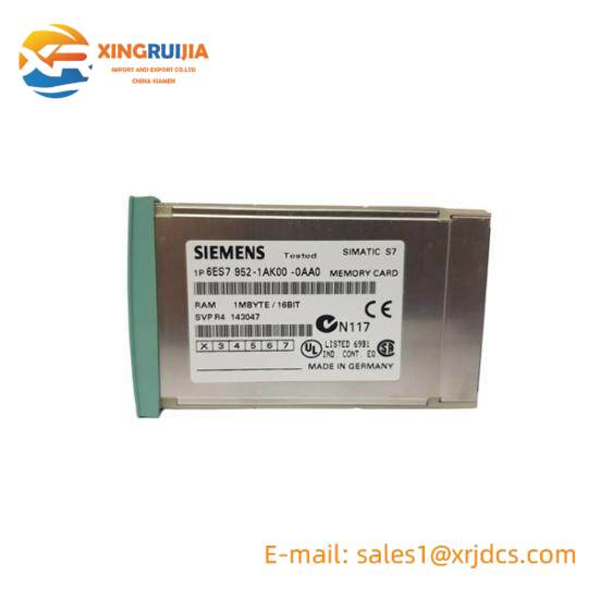 SIEMENS 6ES7952-1AK00-0AA0 RAM Memory Card