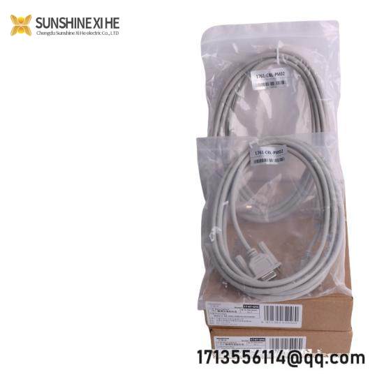 1761-CBL-PM02 8-Pin Mini DIN to 9-Pin D Shell RS232 Cable